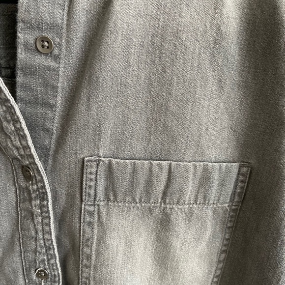 Grey Banana Republic Button Down - Picture 2 of 6